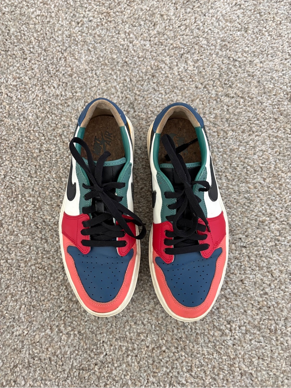 Jordan elevate 1s - Multicolor Low-Top Sneakers